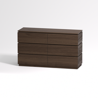 Nouveau modèle de salon moderne armoire en bois plus grande conception de commode
