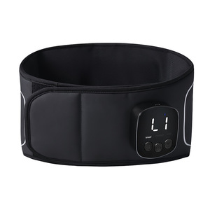 Ceinture de massage lombaire Airwave avec pression d'air, vibrations et chaleur pour soulager le dos et l'abdomen - Product Image 2