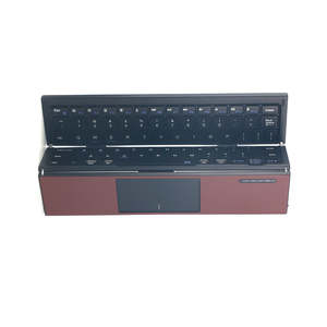 <span class=keywords><strong>2025</strong></span>跨界新款月光宝盒触摸板三折BT键盘平板笔记本皮革式折叠键盘 - Product Image 1