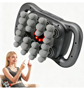 24-Kopf Tiefenmassagepistole Set Tragbarer Perkussionsmassager mit 9 Modi & 9 Intensitäten Leise Wiederaufladbare Handmassagegerät für den Körper - Product Image 1