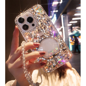 <span class=keywords><strong>Coque</strong></span> de téléphone Jmax 3D avec strass, nouvelle <span class=keywords><strong>coque</strong></span> pour filles avec boucle en forme de flacon de parfum pour <span class=keywords><strong>iPhone</strong></span> XS XR 11 12 13 14 15 16 Pro Max - Product Image 2