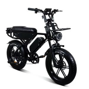 Vélo électrique EU Stock X90 Ebike 48V 28Ah 250W Emtb Retro E-Bike double batterie, vélo électrique tout-terrain, vélo électrique à pneus larges, VTT électrique - Product Image 1