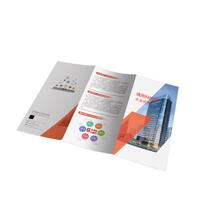 Yeni varış özel fantezi yüzey Finish renkli kitap baskı hizmeti çin şirket yüksek kaliteli karton katalog Flyer - Product Image 4