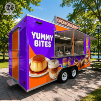 Camion de restauration de qualité restaurant pour glaces et gelatos frais, certifié VIN, chariot à desserts
