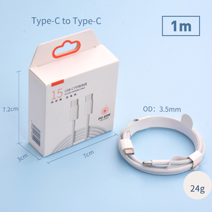 Câble de charge rapide Type-C vers Type-C PD 60W - Product Image 3