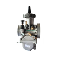 Carburador Universal para Motocicleta de Carreras PWK 33/34/35/36/38/40/42mm con Power Jet para Motor de 2/4 Tiempos de 200-450cc, Piezas para ATV