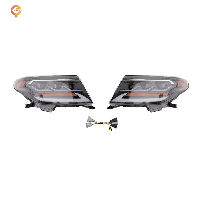 CAR LED HEADLIGHT headlamp for Land Cruiser 2012 3 eyes