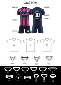 Uniforme de football personnalisé 7 sur 7 ensemble de compression par sublimation maillots ensemble d'uniformes de football drapeau à capuche - Product Image 6