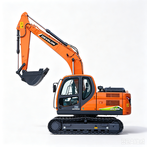 Nouvelle pelle sur chenilles DX130 de 13 tonnes, haute performance, puissante et fiable, machine de terrassement et de construction - Product Image 3