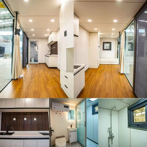 Maison conteneur personnalisée avec salle de rangement pour bagages et nécessités quotidiennes, maisonnette Apple - Product Image 2