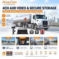 Solution de surveillance de sécurité pour camions-citernes chimiques AlwayCare DMS ADAS Détection d'angle mort 8CH MDVR GPS 4G WiFi CMS pour la gestion de flotte