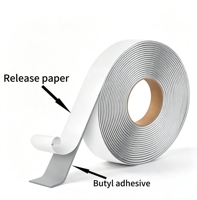 Ruban d'étanchéité en butyl double face imperméable pour phares, OEM personnalisé pour la réparation de phares, vitres, toits et VR