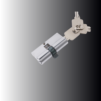 FEIHUAN Usine De Luxe Euro Style Fer Porte Serrure Cylindre Ordinateur Clés Haute Qualité Matériel Raccord Mortaise Cylindre Serrures