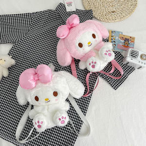 TUGE 2024 <span class=keywords><strong>Mochilas</strong></span> escolares de felpa unisex Mochila de juguete de animales de dibujos animados para niños nuevos con <span class=keywords><strong>ruedas</strong></span> <span class=keywords><strong>Mochilas</strong></span> escolares personalizables - Product Image 3