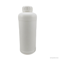 Emballage HDPE de 100ml Bouteille d'engrais liquide de 1litre 500ml Bouteille en plastique pour produits chimiques Conteneur cylindrique personnalisé