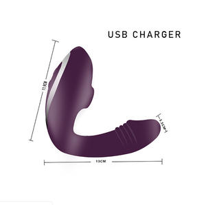 Vibrador de succión femenino con 10 frecuencias Masturbador erótico silencioso de 50dB alimentado por USB para uso en adultos - Product Image 2