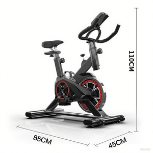 Vélo <span class=keywords><strong>d</strong></span>'exercice <span class=keywords><strong>d</strong></span>'intérieur en acier, idéal pour le gymnase à la maison. Confortable pour l'entraînement de forme physique. Poid - Product Image 6