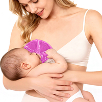 Compresse de glace pour les seins, taille et couleur personnalisables, non toxique, pour les mamans qui allaitent, soulagement de la douleur mammaire, soin thérapeutique flexible