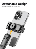 Trépied Perche à Selfie Pliable Intelligent AI Auto Pop-Up 360° avec Stabilisateur Suivi de Visage Automatique Tout-en-un pour Téléphone