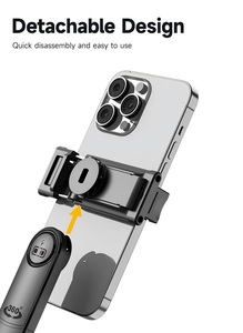 Tự động bật mở ai thông minh Gimbal Tripod <span class=keywords><strong>Selfie</strong></span> <span class=keywords><strong>Stick</strong></span> có thể gập lại 360 ° tự động theo dõi khuôn mặt Gimbal tất cả trong một giá đỡ điện thoại - Product Image 6