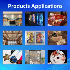 Ricoh G5 G6 baskı kafaları ile otomatik 3.2m Larget formatı 3220 endüstriyel Uv masaüstü mürekkep püskürtmeli yazıcı - Product Image 3