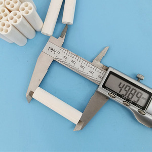 Tubo Isolante in Ceramica Industriale Rubalit Alsint 99.7% Allumina Al2O3 Ossido di Alluminio per Alta Temperatura per Resistore RTD - Product Image 5