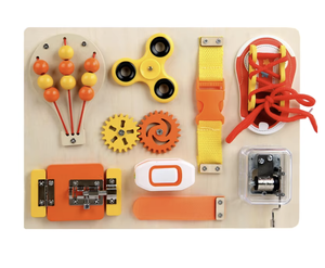 Gioco Educativo Multifunzionale <span class=keywords><strong>per</strong></span> <span class=keywords><strong>Bambini</strong></span> dai <span class=keywords><strong>5</strong></span> ai 7 <span class=keywords><strong>Anni</strong></span>, Giocattolo in Legno <span class=keywords><strong>per</strong></span> l'Apprendimento delle Abilità di Vita, Tavola Sensoriale - Product Image 1