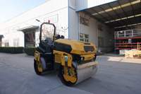 Compacteur routier vibrant à double tambour de 5 tonnes, hydraulique intégral, diesel, pour asphalte, facile à utiliser