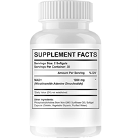 Nutrition Sportive pour la Peau : Complément Naturel NAD 1000 MG en Capsules, Emballage Personnalisé, Soutient la Fonction Musculaire et le Métabolisme (Adultes)