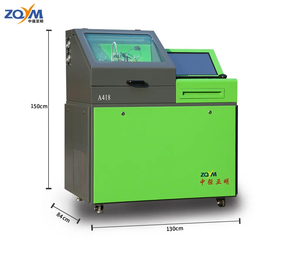 ZQYM A418 최고의 품질 트럭 진단 도구 rai 교정 기계 테스터 인젝터 일반적인 레일 디젤 테스트 벤치