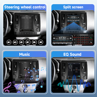 Podofo 9.7 ''pour Infiniti FX35 2003 Android Autoradio Écran Vertical 4 + 64G Sans Fil CarPlay Android Auto pour Tesla WiFi GPS OEM