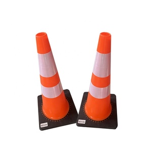 70cm 2.3kgs turuncu kırmızı <span class=keywords><strong>pvc</strong></span> trafik konisi - Product Image 1