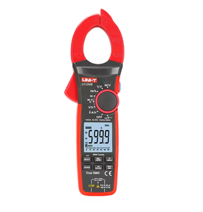 Multimètre à pince numérique UNI-T UT208B avec mesure de la capacité, de la résistance, du courant et de la fréquence, courant continu 1000V, 400MHz, 6000 comptes - Product Image 1