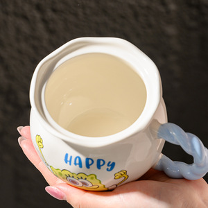 Tazza in Ceramica di <span class=keywords><strong>SpongeBob</strong></span> con Design del Cappello Magico, Tazza da Caffè per Ragazze - Product Image 6