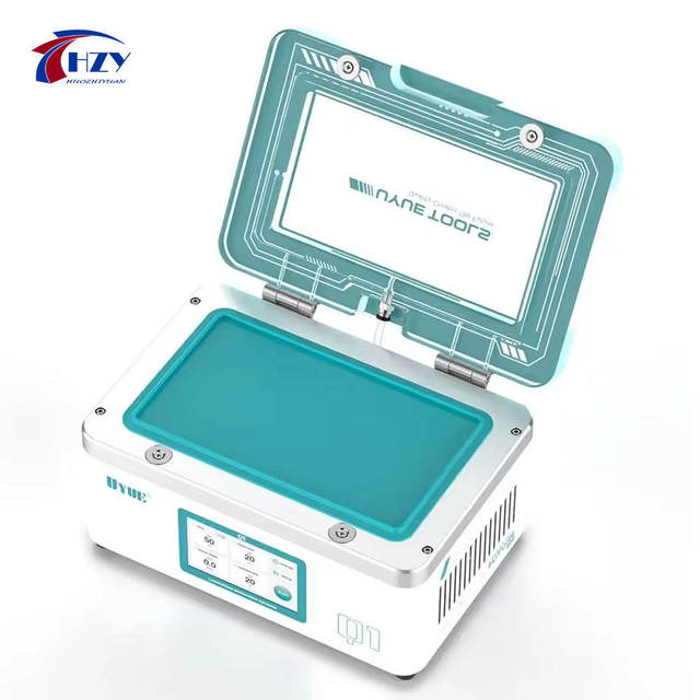 UYUE Q1 9inch LCD Screen OCA Lamination Machine Built-in Air Compressor Phone Flat/Curved Screen Laminator Machine