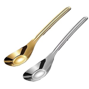 Stainless Steel Ingot Spoon Small Tapered Type Gloss Finish Baby Food Spoon For 1-2 Years Kids Feeding - Product Image 5