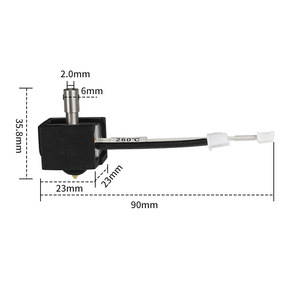 Kit de Extrusor de Boquilla de Latón para Impresora 3D KINGROON, Accesorios para Impresora 3D Ender-3V3 SE - Product Image 2