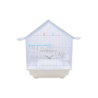 Usine pliable en métal fil de fer oiseau perroquets pinsons canari Cage avec poignée