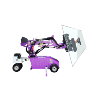 COWEST WSR-600M Pompe hydraulique industrielle multifonctionnelle pour bras robotisé, entraînement par roues avant, en acier inoxydable, pour installation de murs-rideaux