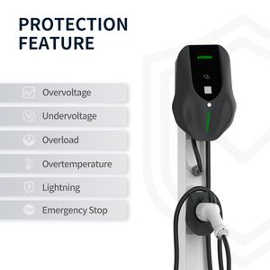 AONENG 7 kW Kostal Enector Wallbox AC 3711 kW <span class=keywords><strong>Borne</strong></span> de Recharge Complète pour Véhicule Électrique - Product Image 5