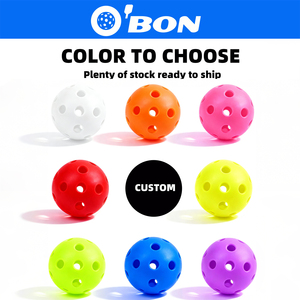 O'BON USAPA, balle de pickleball professionnelle en plastique blanc standard à 26 trous, nouveau style, pour l'extérieur et l'intérieur, moulage par injection - Product Image 2