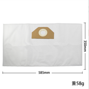 Sac de dépoussiérage non tissé blanc pour pièces d'aspirateurs Karchers WD2 <span class=keywords><strong>MV2</strong></span> A2204 A2534 WD3200 WD3500P - Product Image 2