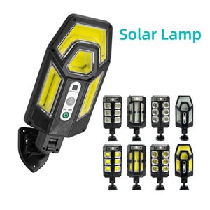 Solar Led Wall <b>Light</b> Outdoor Garden Waterproof With <b>Motion</b> <b>Sensor</b> Auto On At Night 20 Degree Beam Angle Abs Plastic Body - Product Image 3