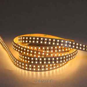 Tira de Luz LED Flexible de Alta Luminosidad, Cortable, 480 LEDs/m, 15mm, DC24V, Bajo Voltaje, SMD 2835, Monocromática, IP65 Impermeable - Product Image 3
