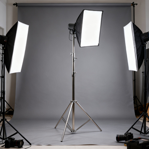 Công nghiệp 280cm có thể điều chỉnh ánh sáng đứng thép không gỉ xây dựng cho Photo <span class=keywords><strong>Studio</strong></span> & video thiết bị sản xuất - Product Image 1