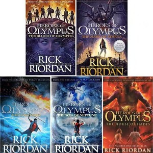 Livres cé<span class=keywords><strong>l</strong></span>èbres Percy Jackson Series <span class=keywords><strong>Heros</strong></span> of Olympus 5 Volumes Box Set - Product Image 3