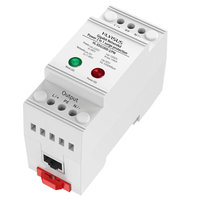 Gigabit 2 en 1 Network Power 2P Guide Protector contra sobretensiones DC/CCTV Cámara Monitor Accesorios para vigilancia IP PTZ