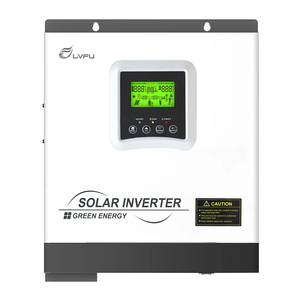 Inverter solare ibrido 3Kw 24V Off grid inverter a onda sinusoidale pura a onda singola per sistema solare con Inverter solare MPPT