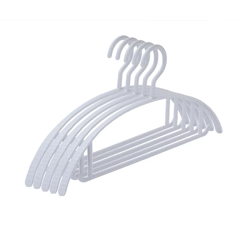 Wholesale No Trace Bold And Thicken Plastic Coat Hangers For Clothes Kitchen Hanger Rack dress hanger