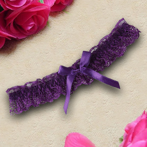Liguero de encaje sexy personalizado para mujer, cinturón de liguero para novia, ligas de muslo con lazo, anillo elástico para pierna para fiesta o graduación - Product Image 5